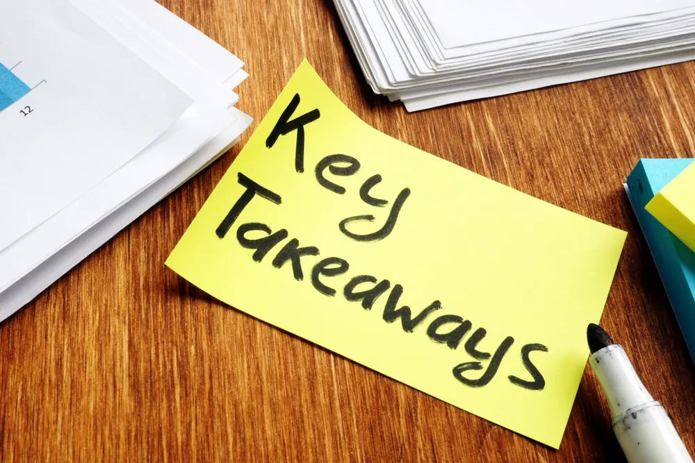 Takeaways
